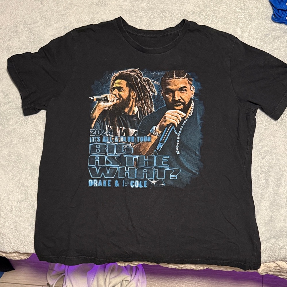 J.Cole and Drake concert Merch